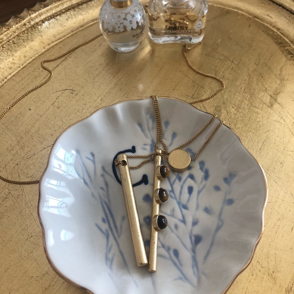 Madewell Metallic Stargraph Pendant Necklace